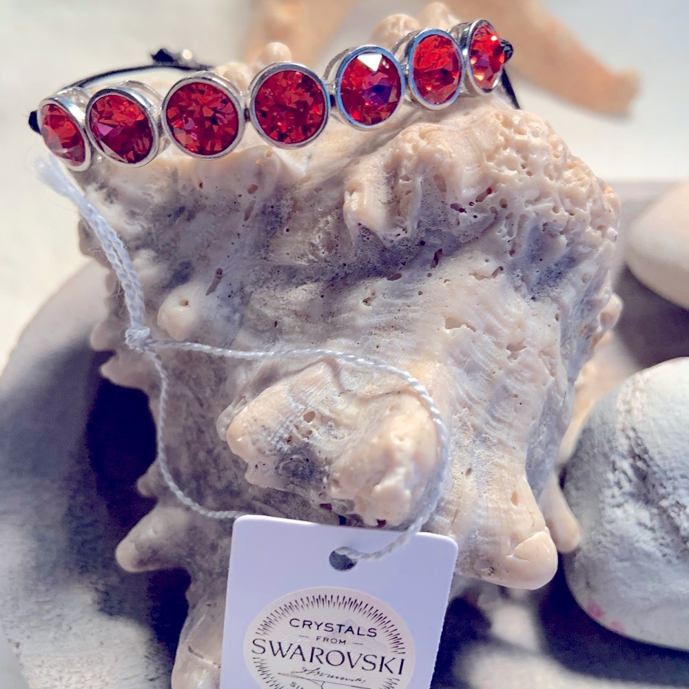 Astral pink Swarovski Crystal Bracelet